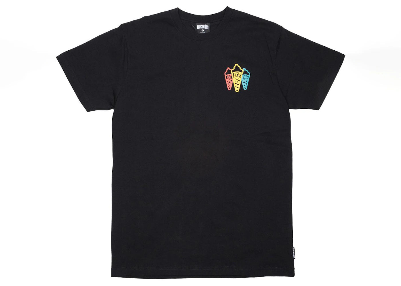 Ice Cream Trifecta Tee Black