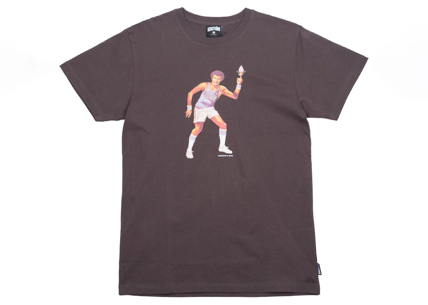 Ice Cream Twist Tee Brown