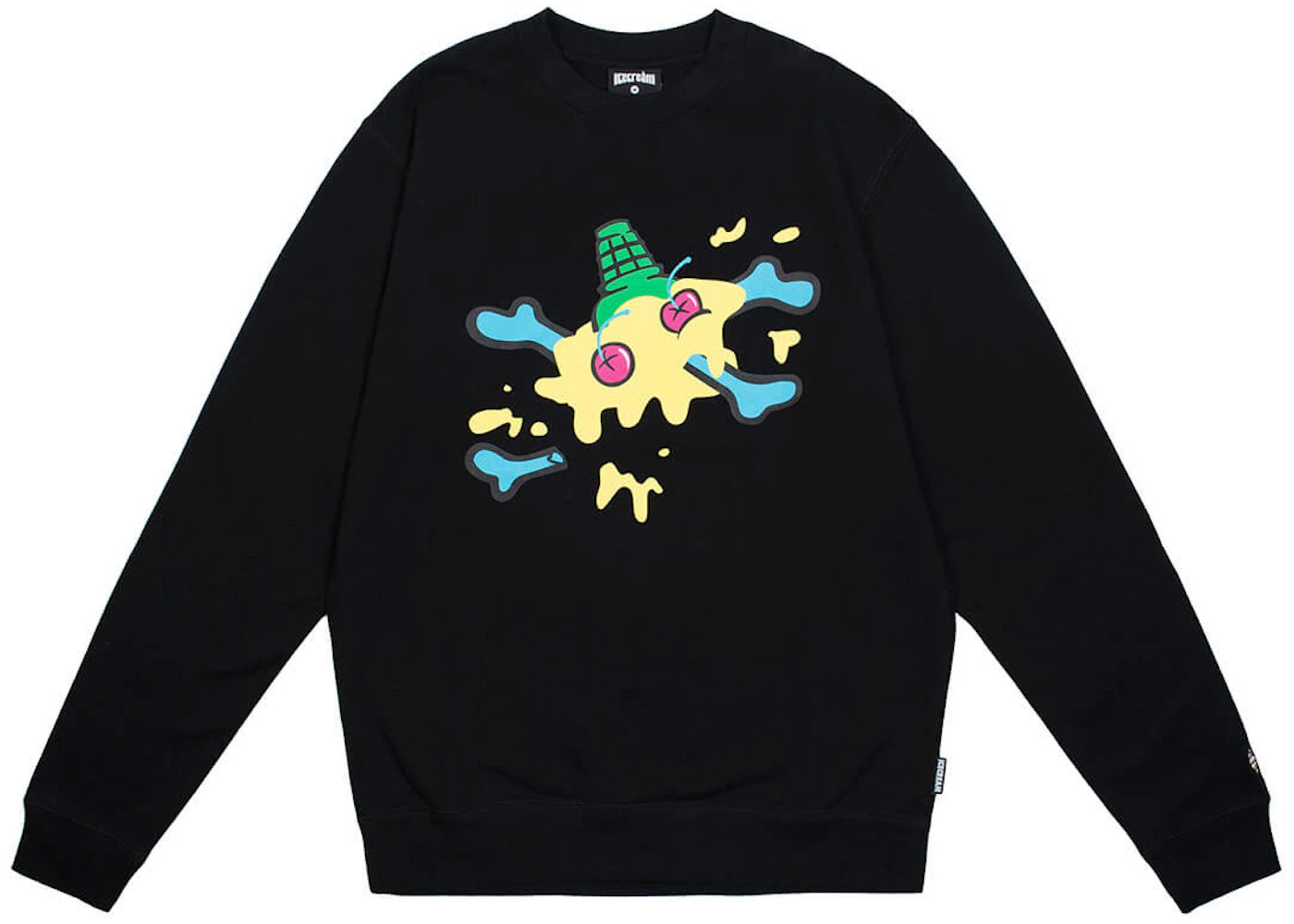 Ice Cream Vail Crew Sweater Black