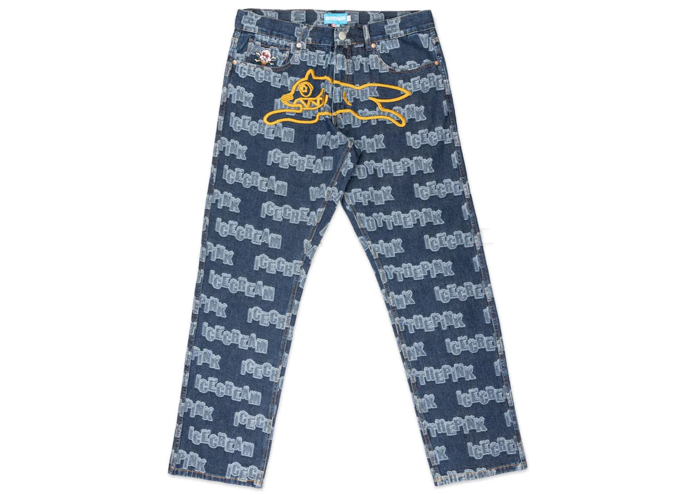 Ice Cream x Vandy Running Dog Denim Jacquard Indigo