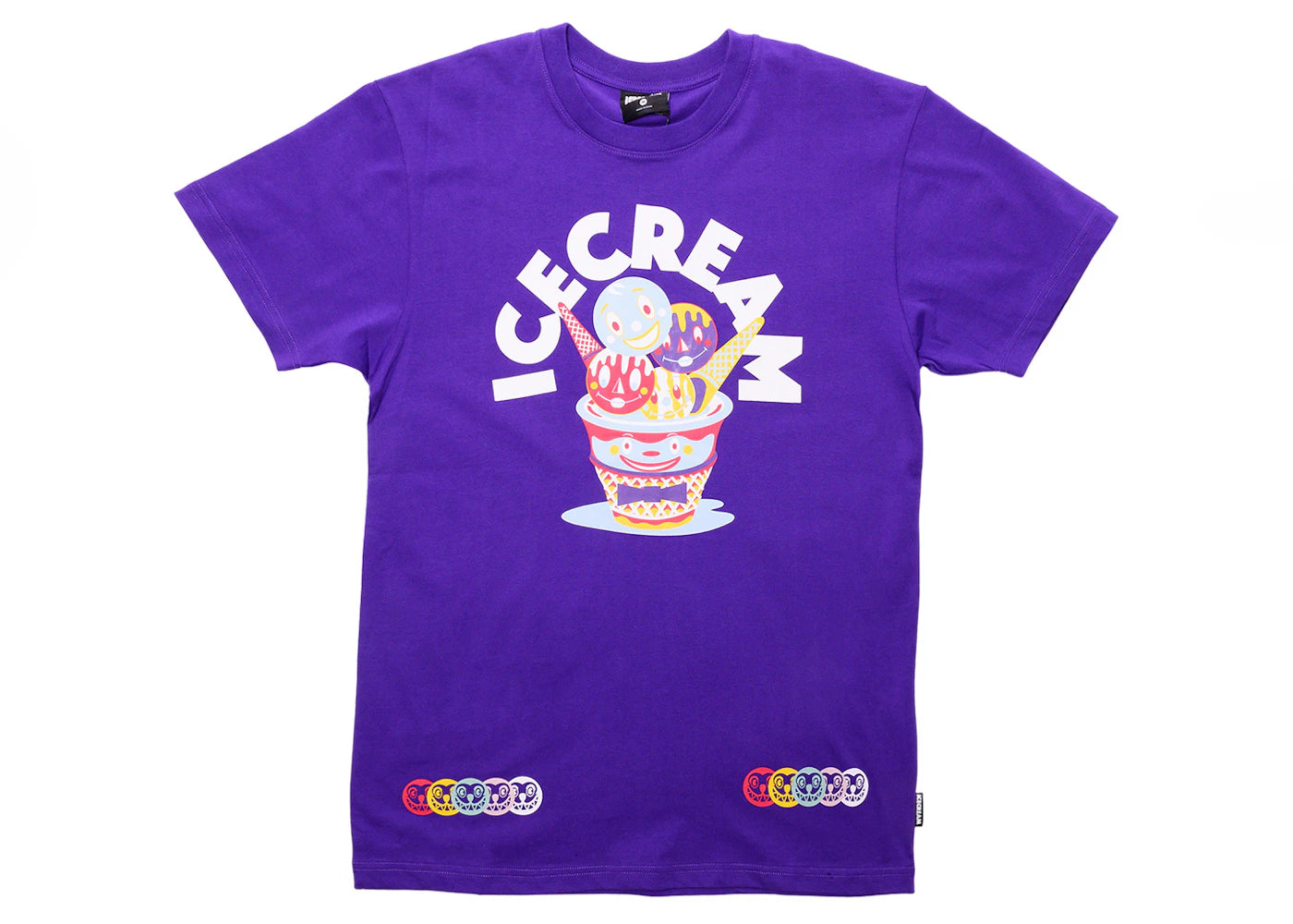 Ice Cream Walken Tee Purple