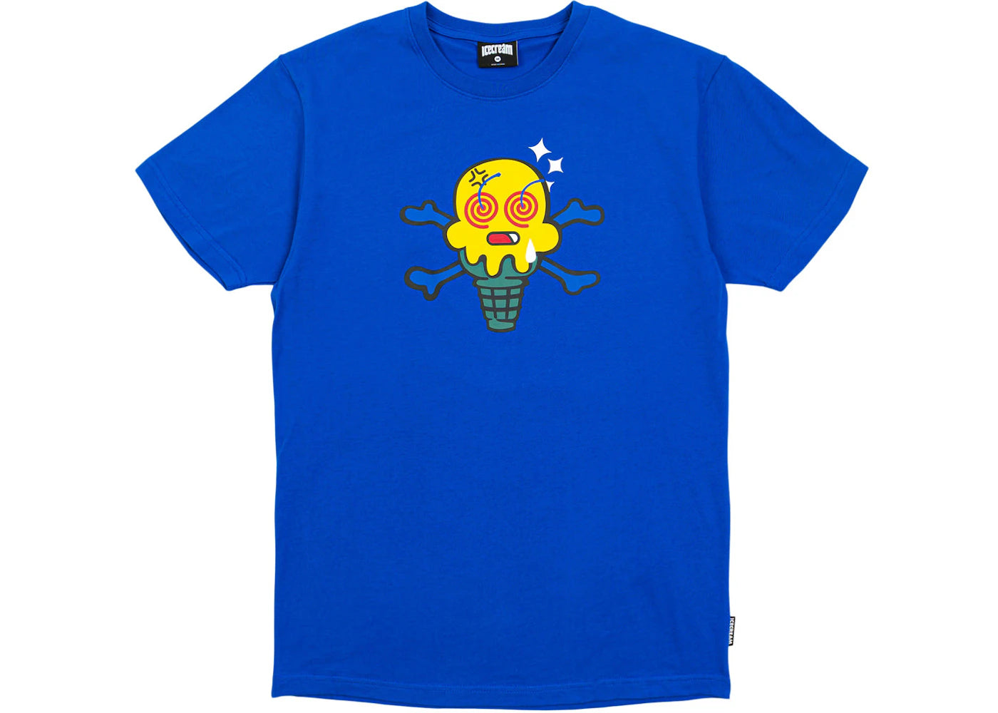 Ice Cream Wasted Tee Blue