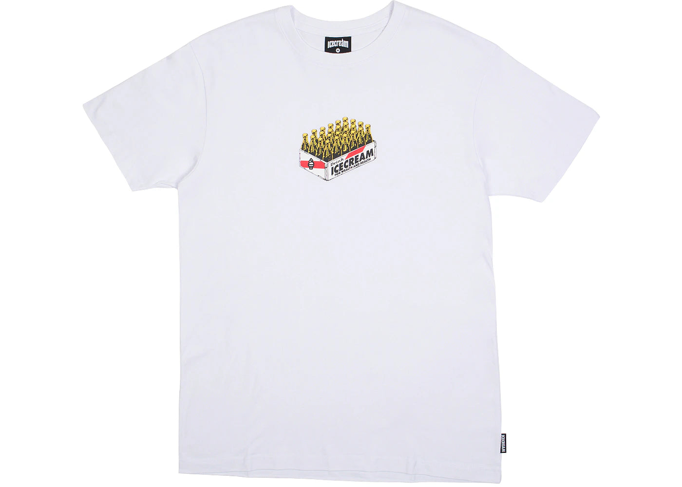 Ice Cream Wealth and Health Tee White