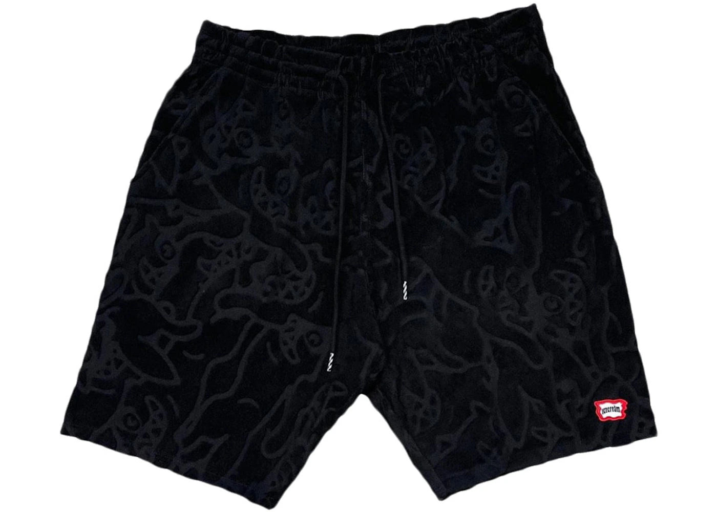 Ice Cream Jack Short Shorts Black