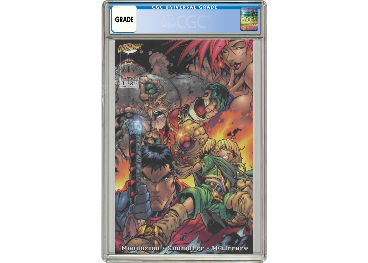 Image Battle Chasers (1998) #1B Comic Book CGC Graded