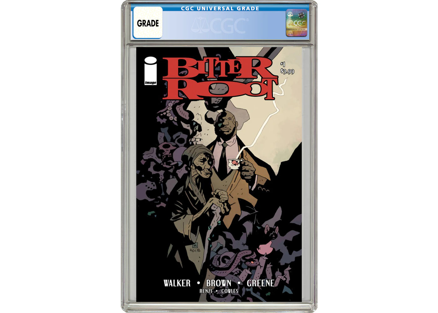 Image Bitter Root #1 Variant Cover B Comic Book CGC Graded