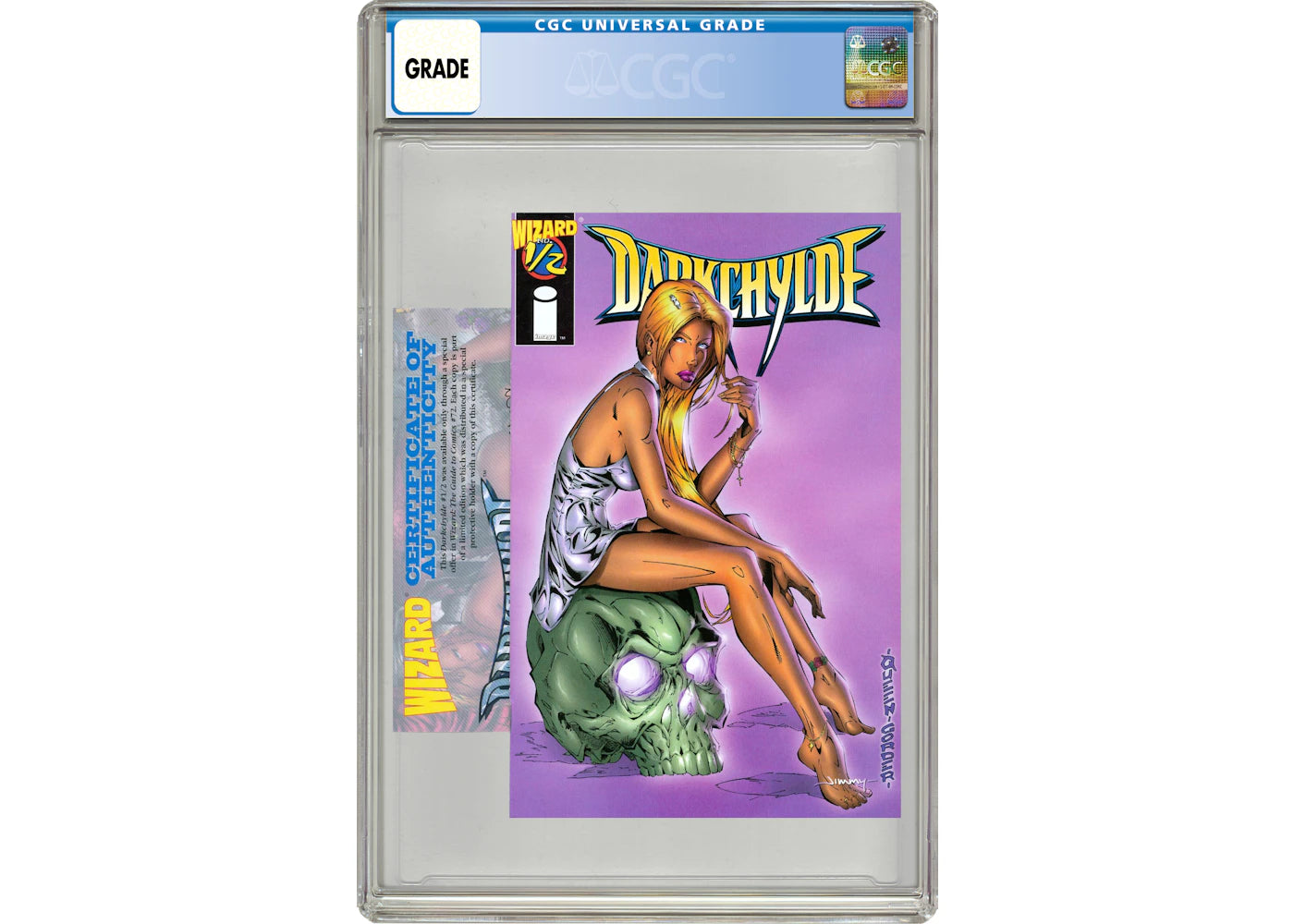 Image Darkchylde (1998) Wizard 1/2 #1A Comic Book CGC Graded