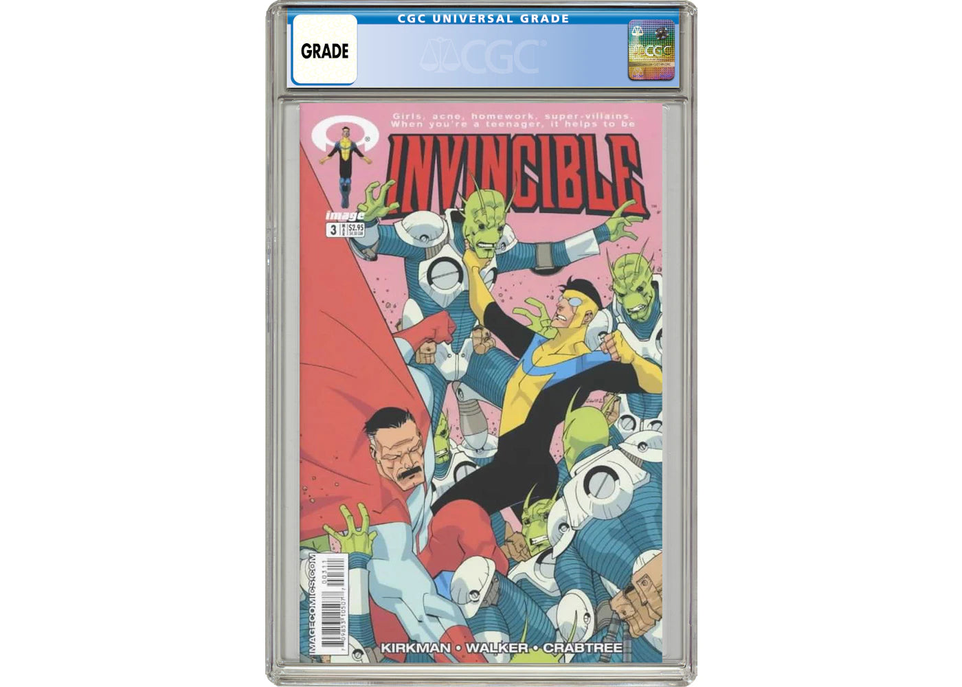 Image Invincible (2003 Image) #3 Comic Book CGC Graded