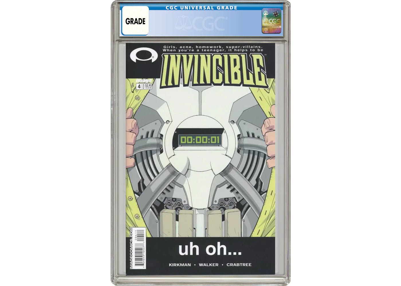 Image Invincible (2003 Image) #4 Comic Book CGC Graded