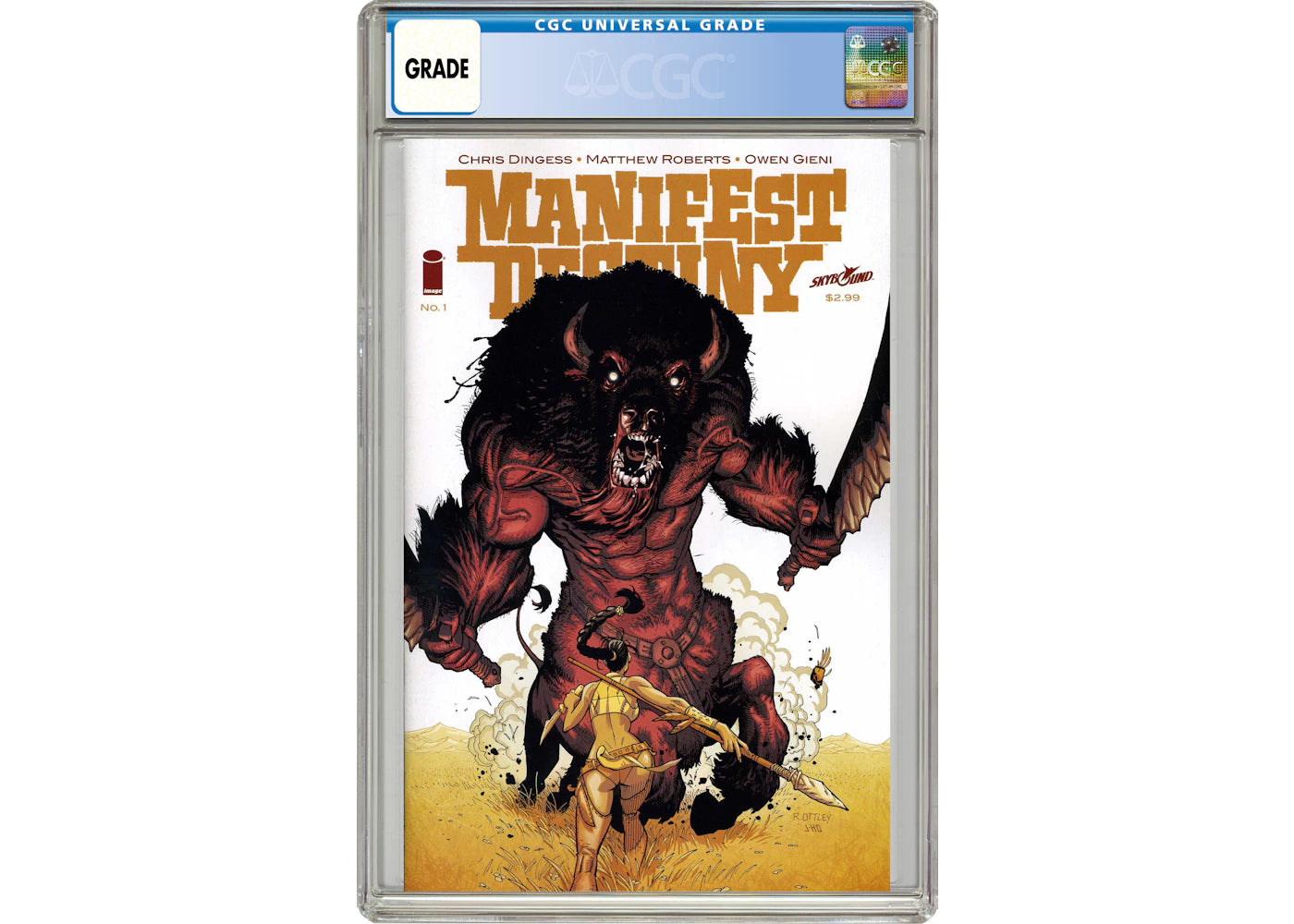 Image Manifest Destiny (2013 Image) #1B Comic Book CGC Graded