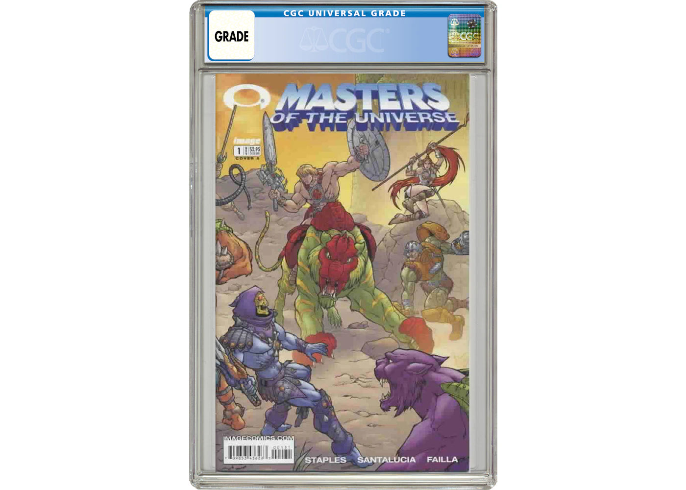 Image Masters of the Universe (2002 1st Series Image) #1A Comic Book CGC Graded