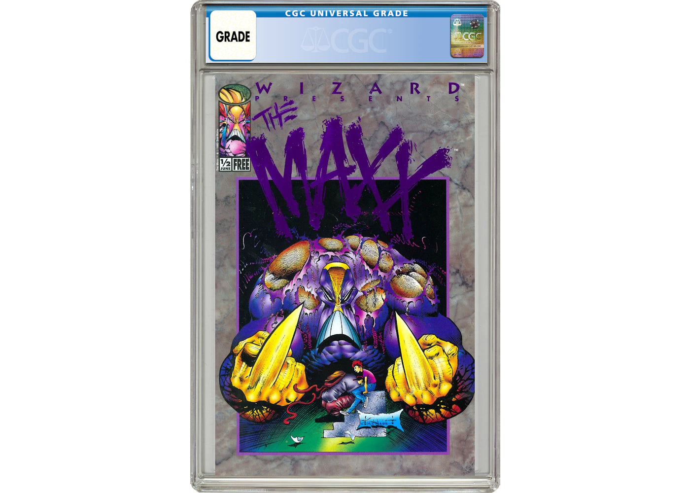 Image Maxx (1993) Wizard 1/2 #1A Comic Book CGC Graded