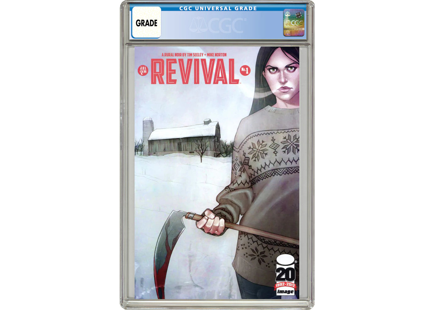 Image Revival #1 Comic Book CGC Graded