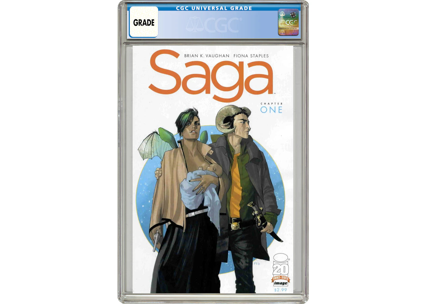 Image Saga #1 Comic Book CGC Graded