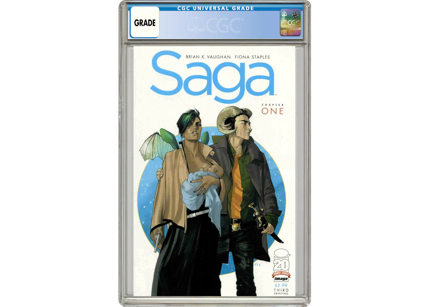 Image Saga (2012 Image) #1D Comic Book CGC Graded