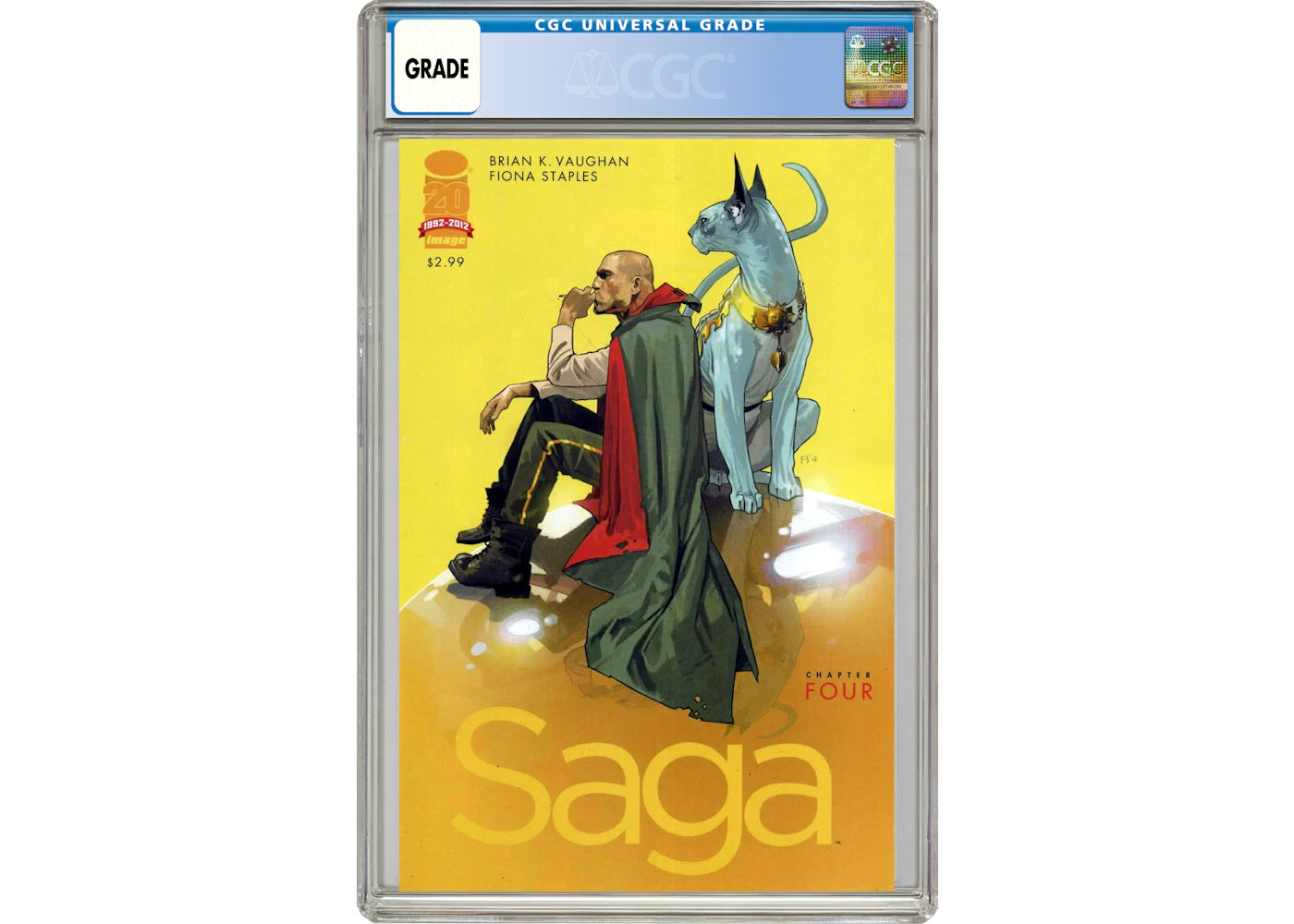 Image Saga (2012 Image) #4A Comic Book CGC Graded