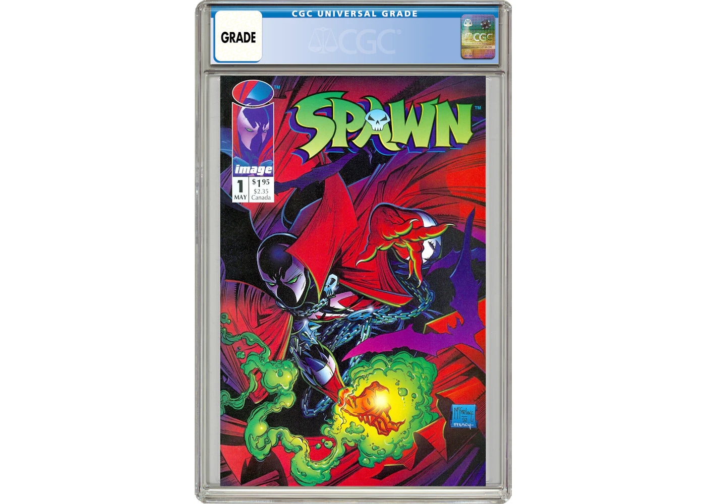 Image Spawn #1 Comic Book CGC Graded