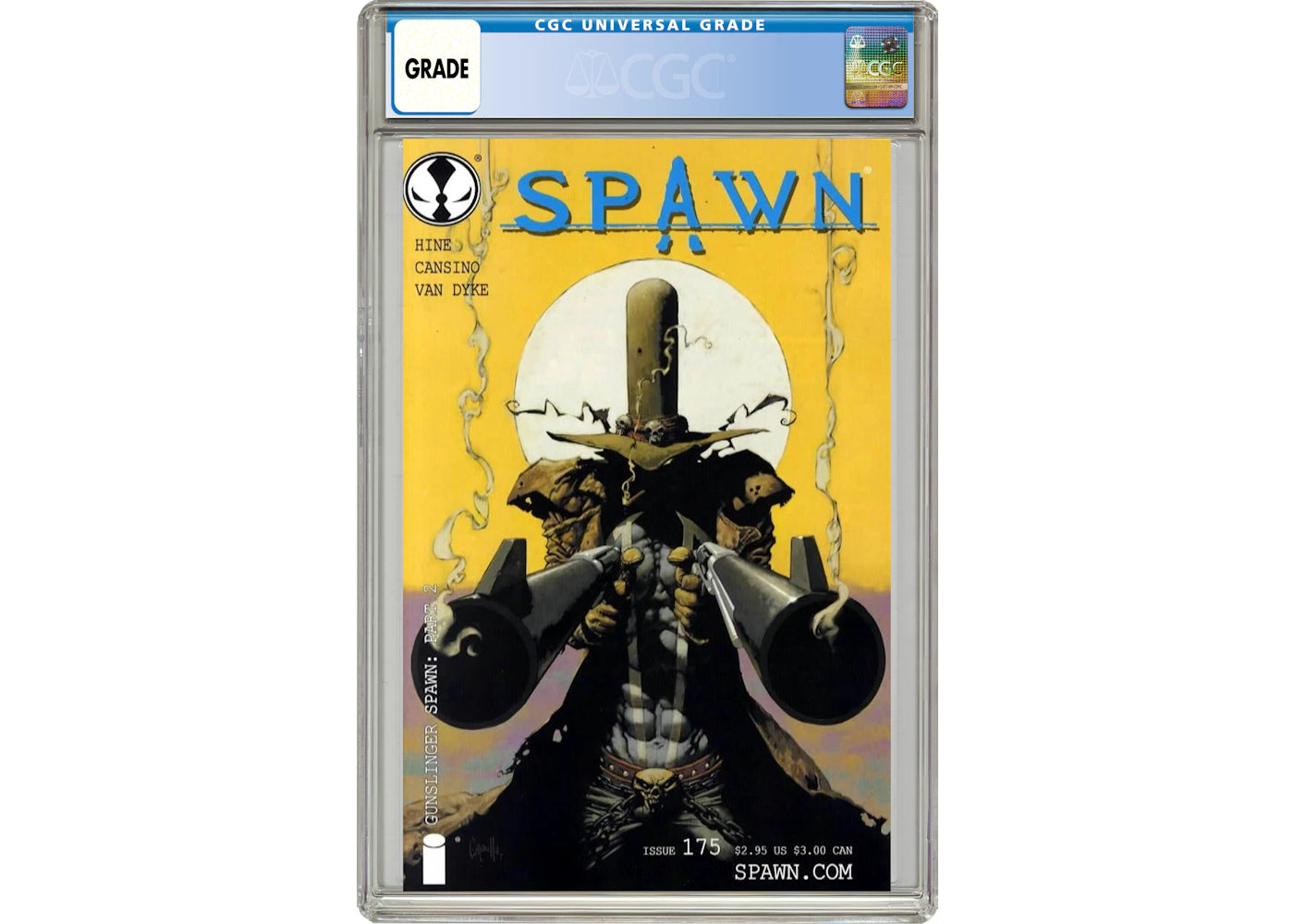 Image Spawn #175 (2nd Gunslinger Spawn) Comic Book CGC Graded