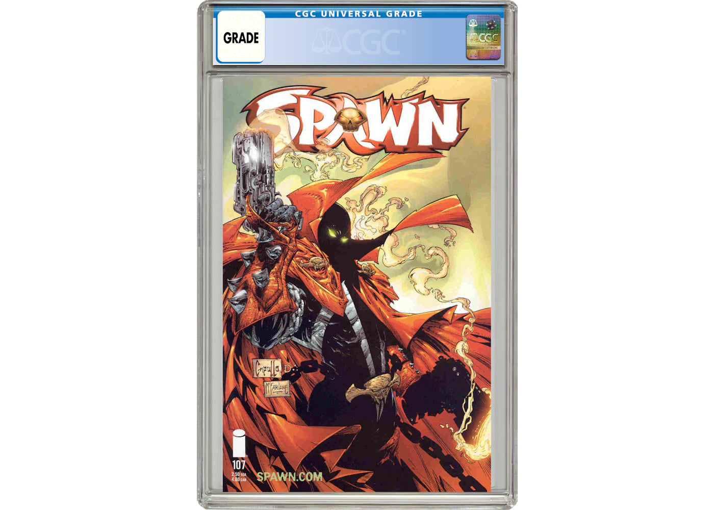 Image Spawn (1992 Image) #107D Comic Book CGC Graded