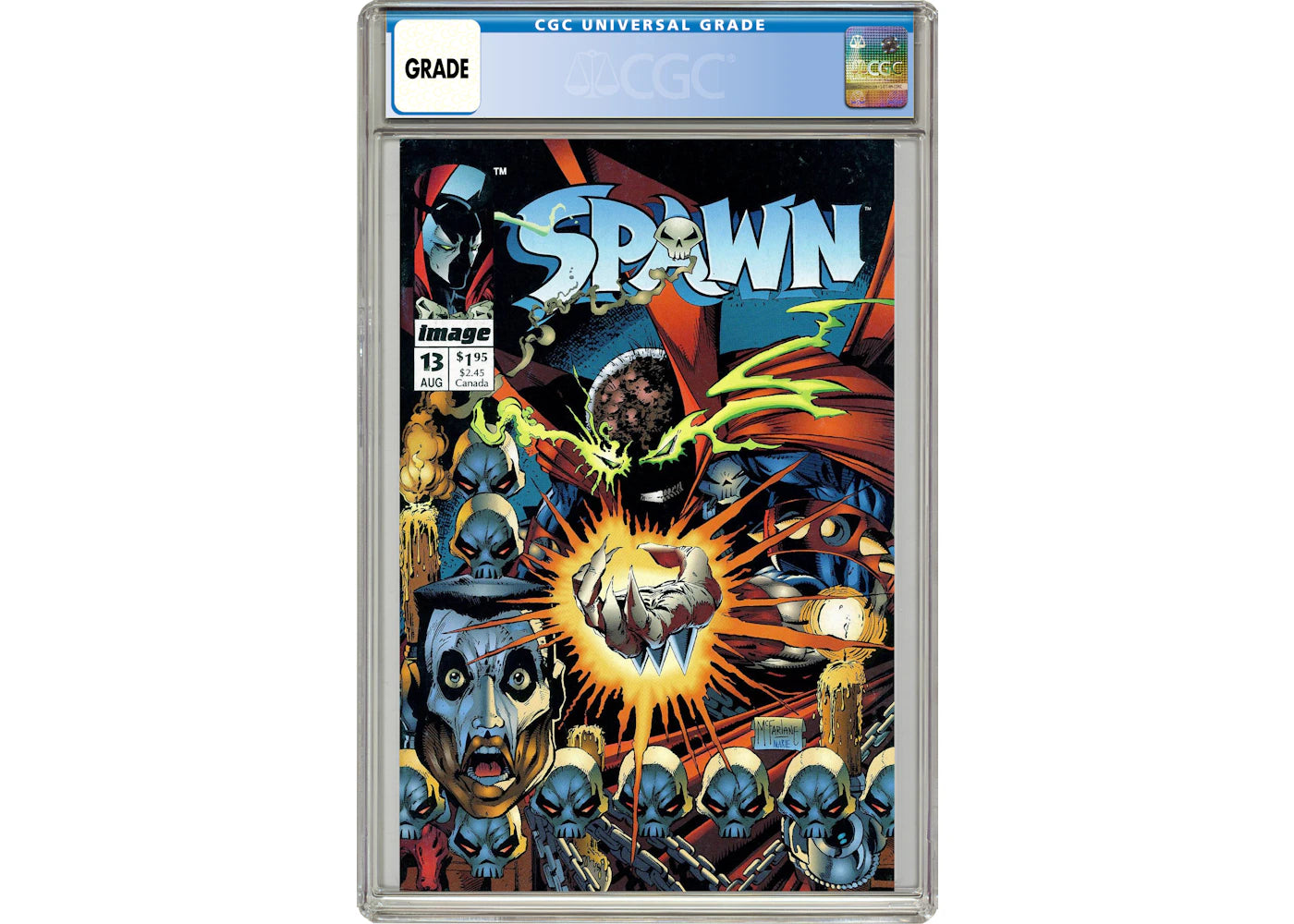 Image Spawn (1992 Image) #13D Comic Book CGC Graded