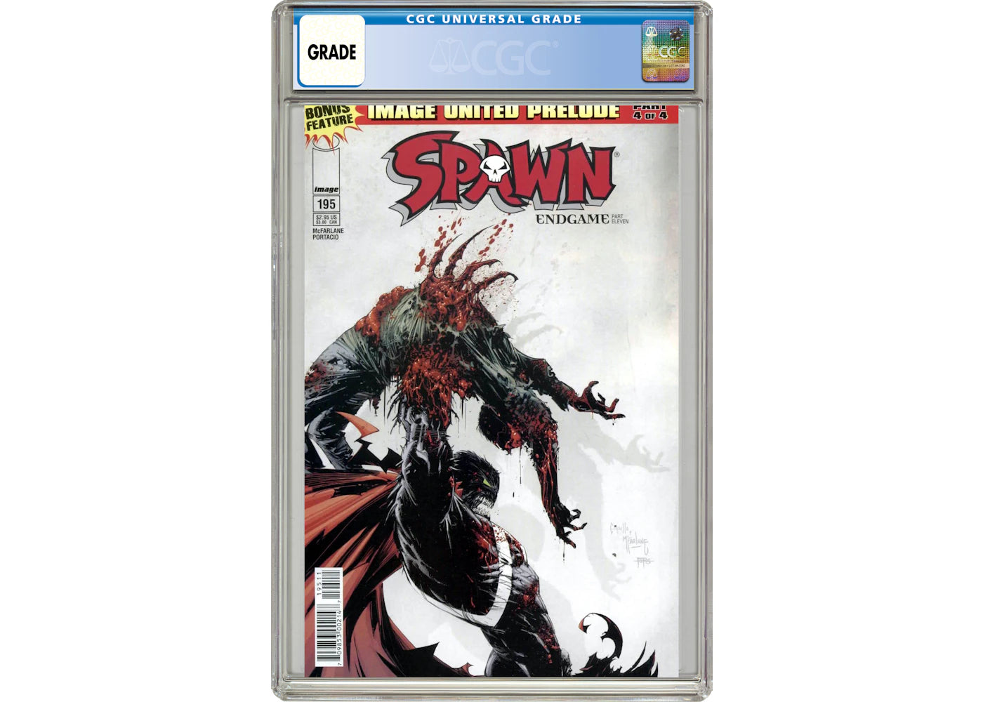 Image Spawn (1992 Image) #195 Comic Book CGC Graded