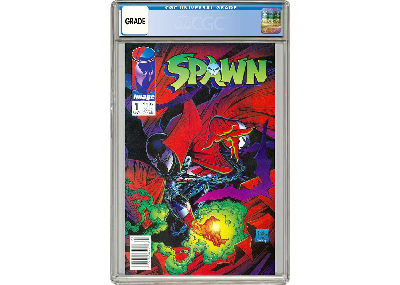 Image Spawn (1992 Image) #1N Comic Book CGC Graded