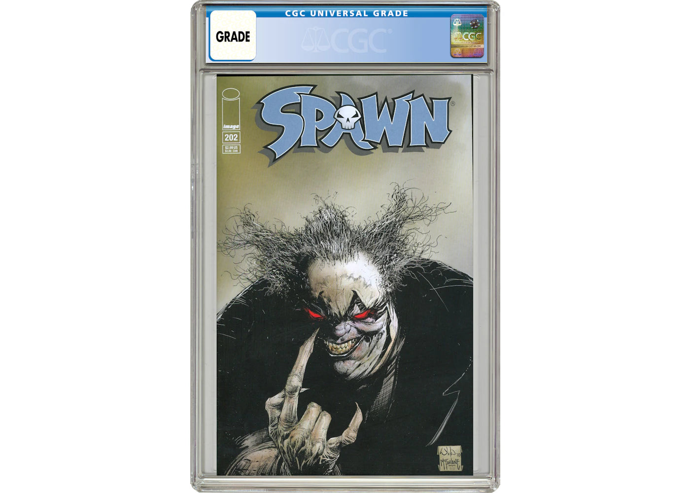 Image Spawn (1992 Image) #202 Comic Book CGC Graded