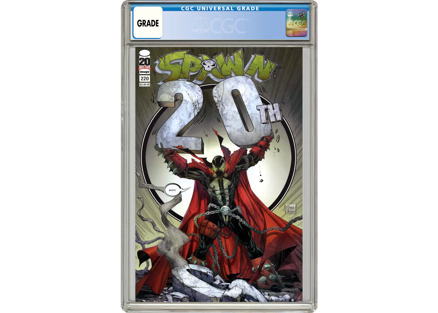 Image Spawn (1992 Image) #220A Comic Book CGC Graded