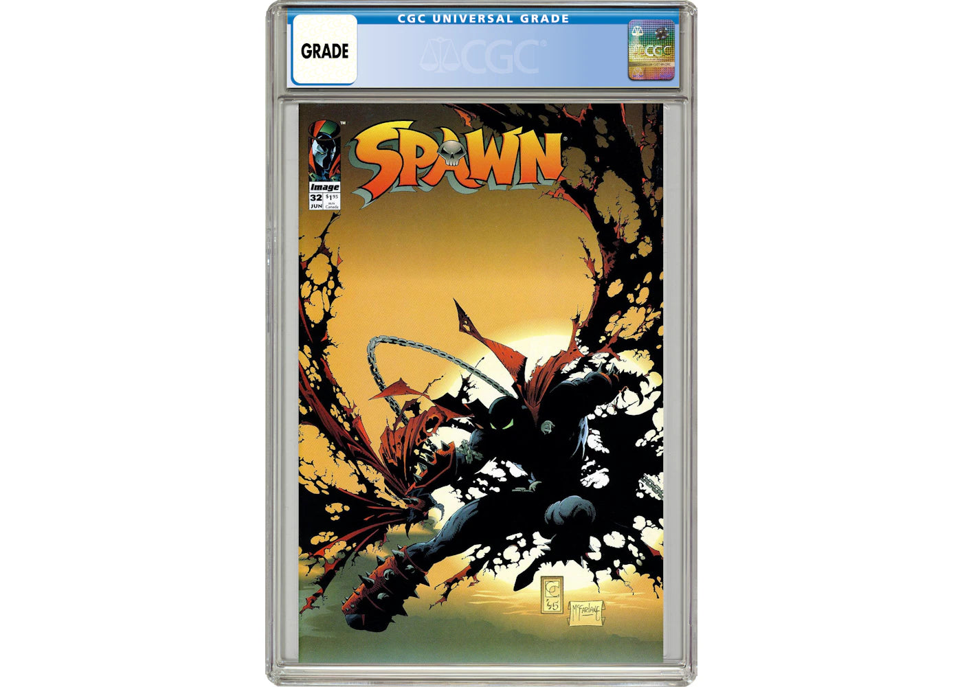 Image Spawn (1992 Image) #32D Comic Book CGC Graded