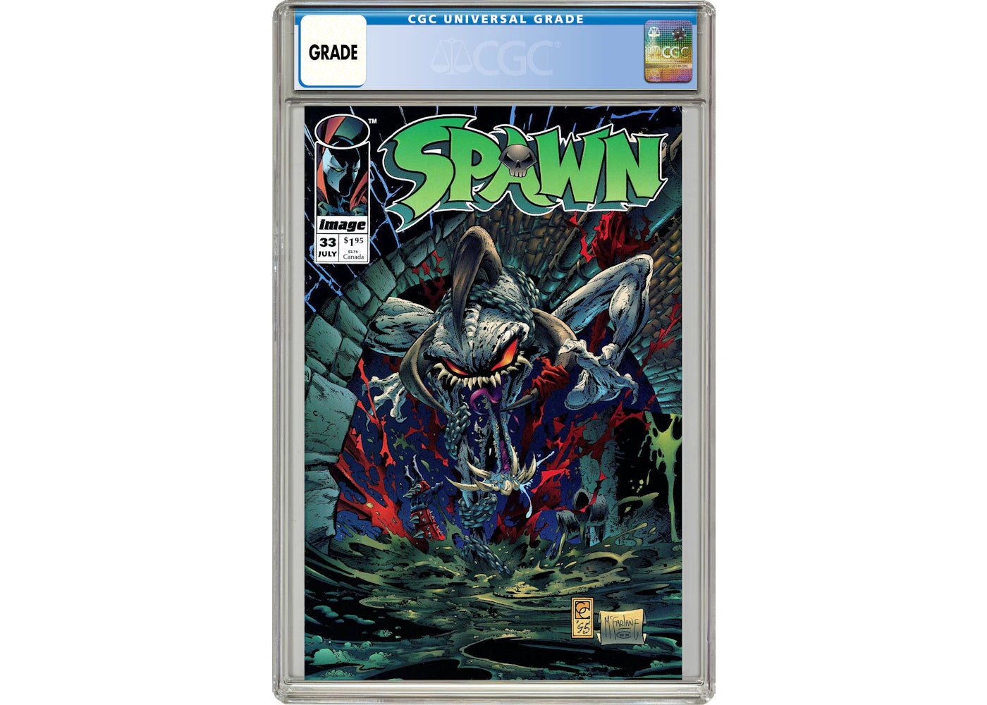 Image Spawn (1992 Image) #33 Comic Book CGC Graded