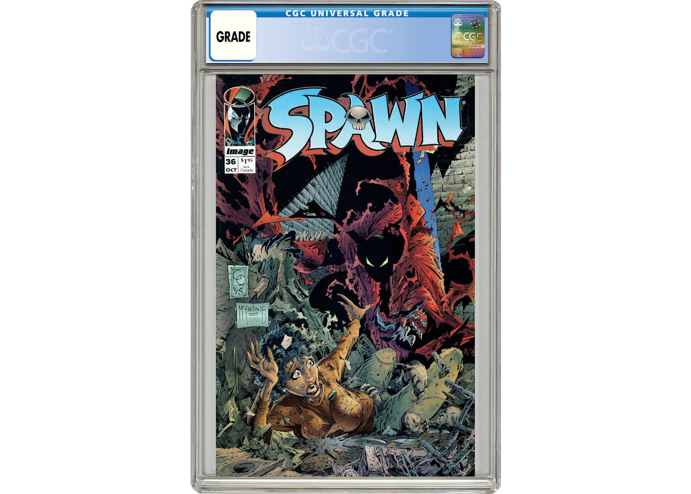 Image Spawn (1992 Image) #36D Comic Book CGC Graded