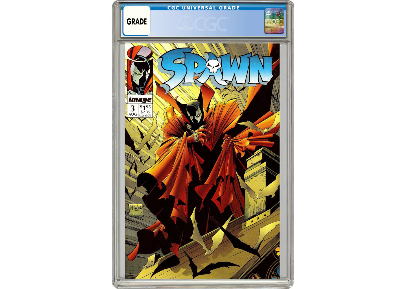 Image Spawn (1992 Image) #3D Comic Book CGC Graded
