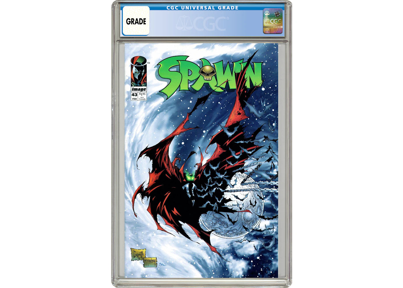 Image Spawn (1992 Image) #43 Comic Book CGC Graded