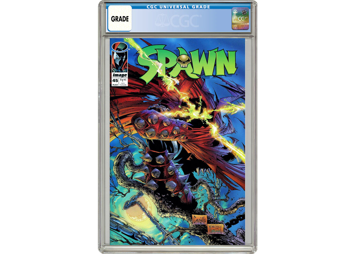 Image Spawn (1992 Image) #45 Comic Book CGC Graded