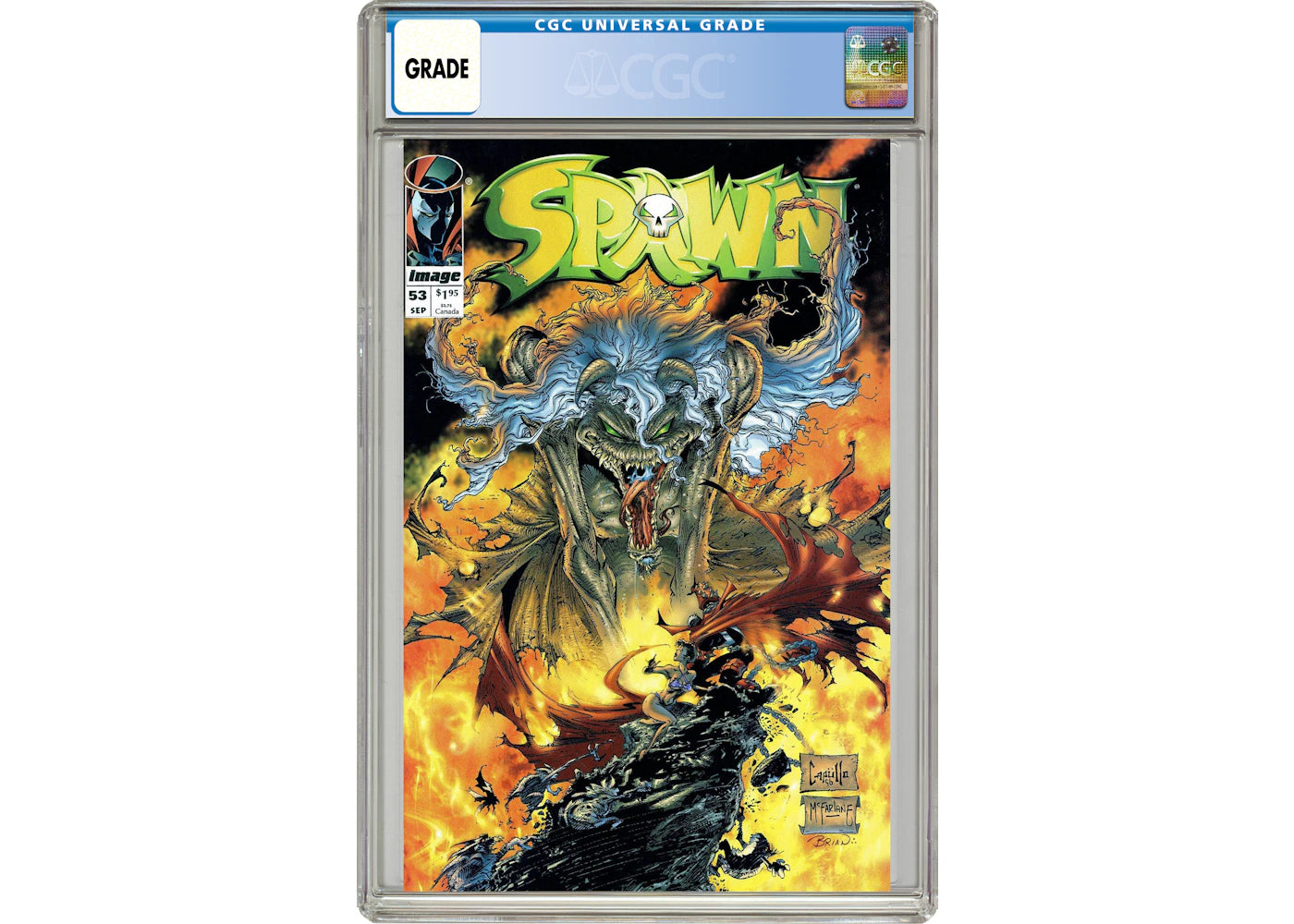 Image Spawn (1992 Image) #53 Comic Book CGC Graded