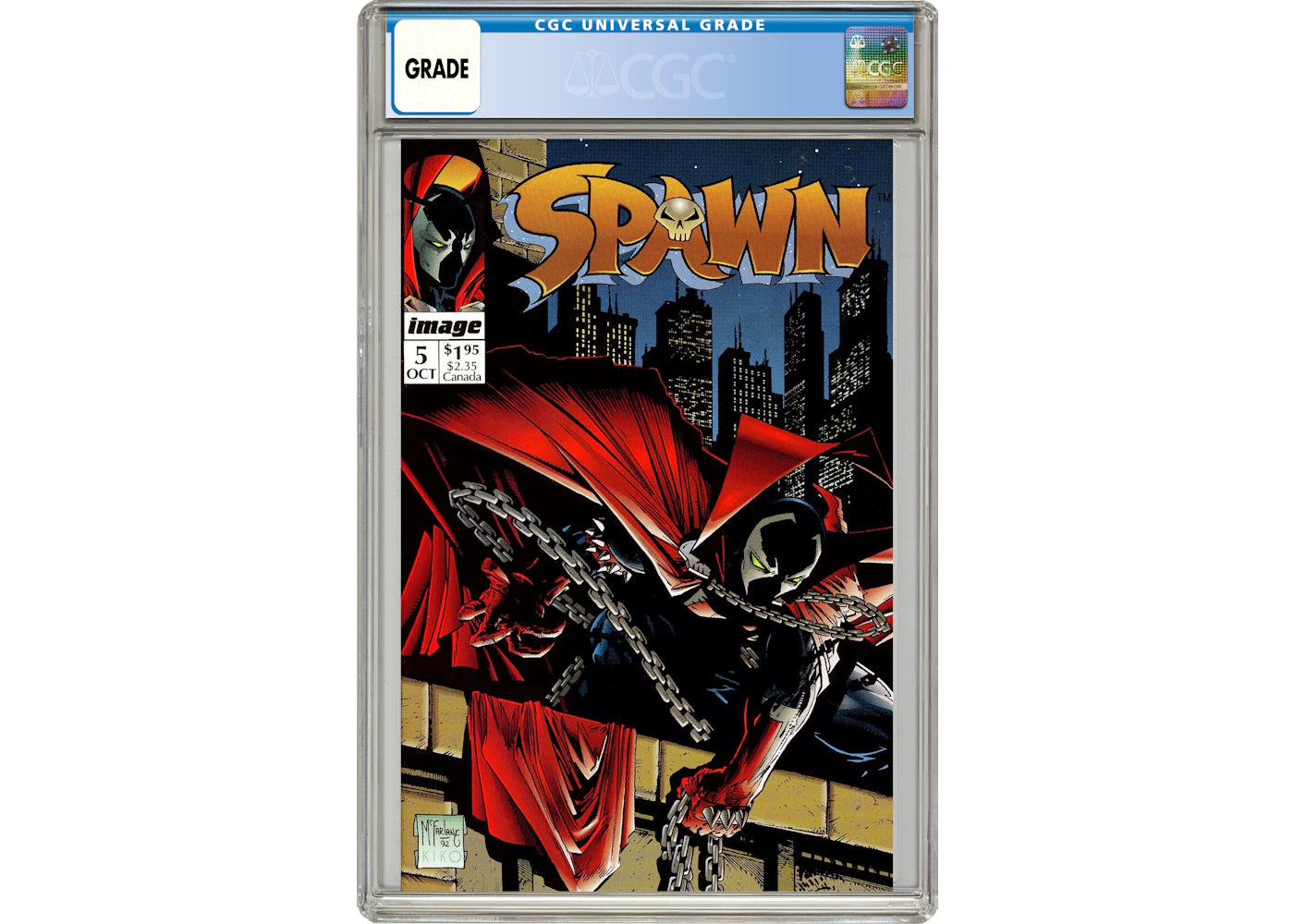 Image Spawn (1992 Image) #5D Comic Book CGC Graded