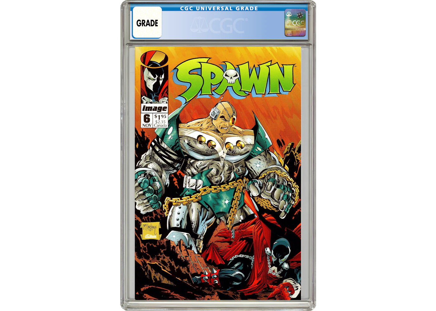 Image Spawn (1992 Image) #6D Comic Book CGC Graded