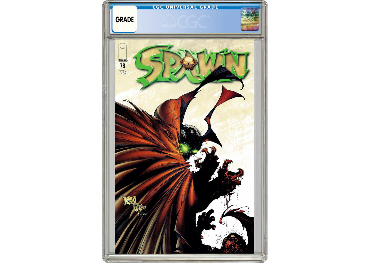 Image Spawn (1992 Image) #78 Comic Book CGC Graded