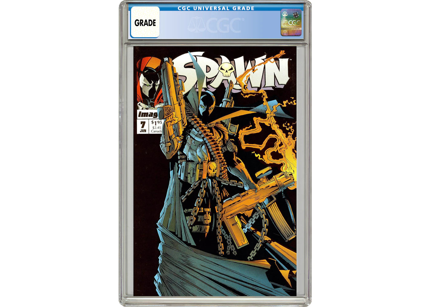 Image Spawn (1992 Image) #7D Comic Book CGC Graded