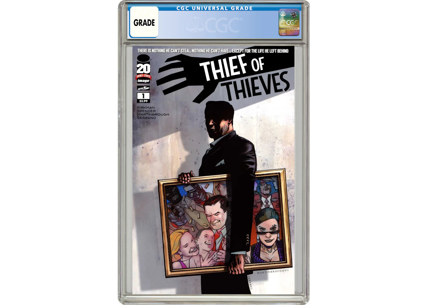 Image Thief of Thieves #1 Comic Book CGC Graded