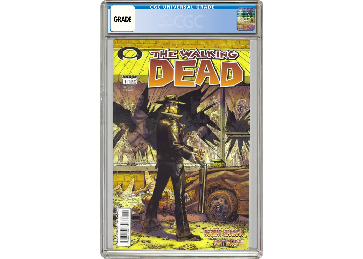 Image Walking Dead #1 Comic Book CGC Graded