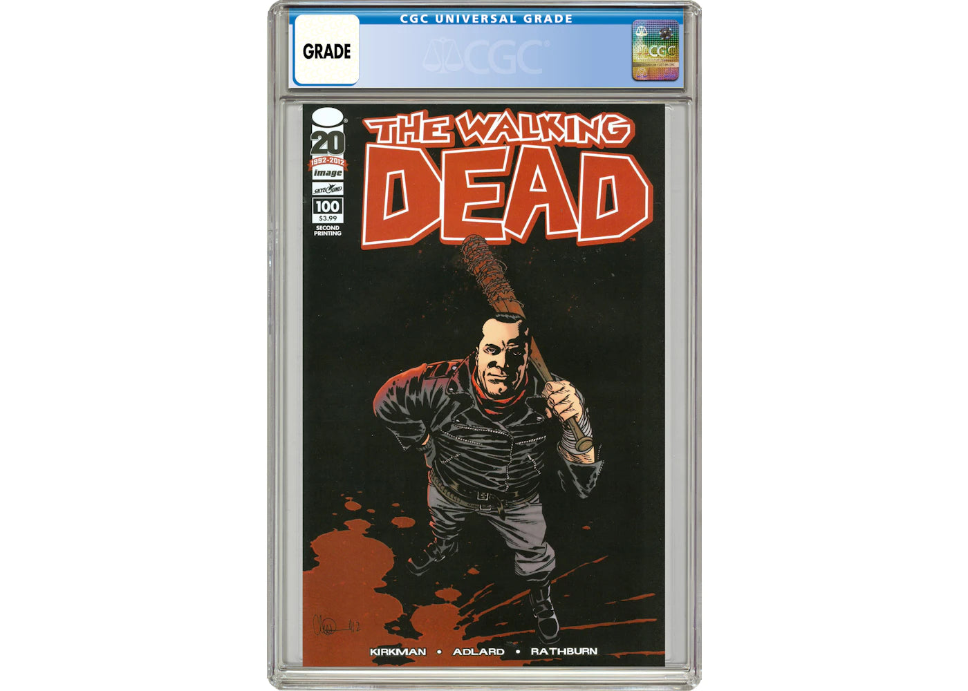 Image Walking Dead (2003 Image) #100REP.2ND Comic Book CGC Graded