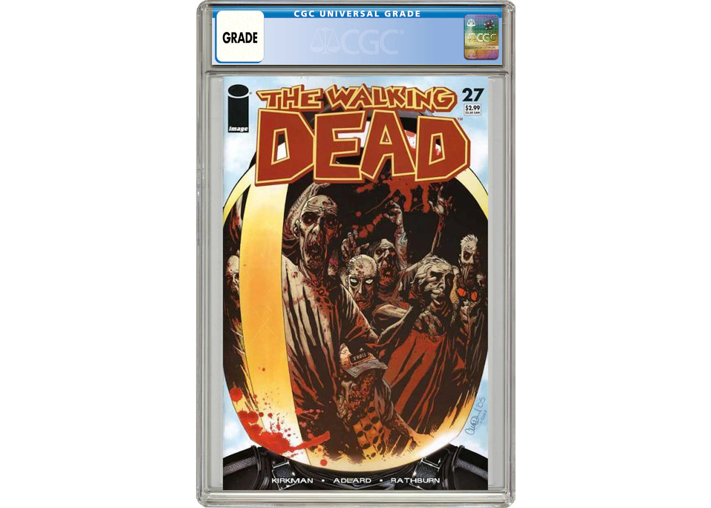 Image Walking Dead #27 (1st App of the Governor) Comic Book CGC Graded
