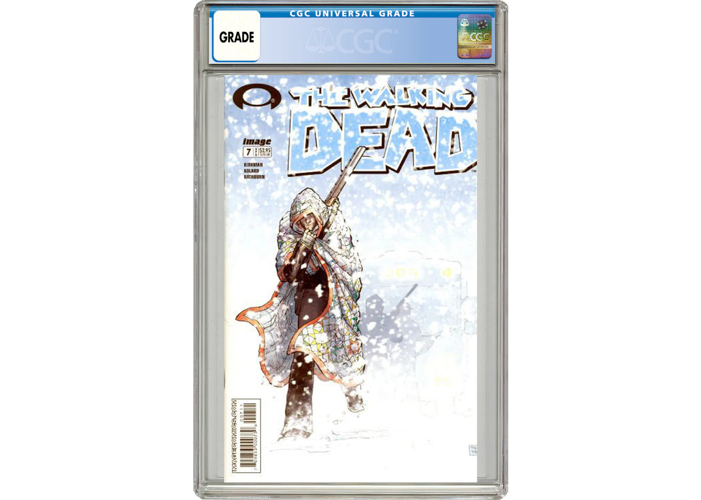 Image Walking Dead #7 Comic Book CGC Graded