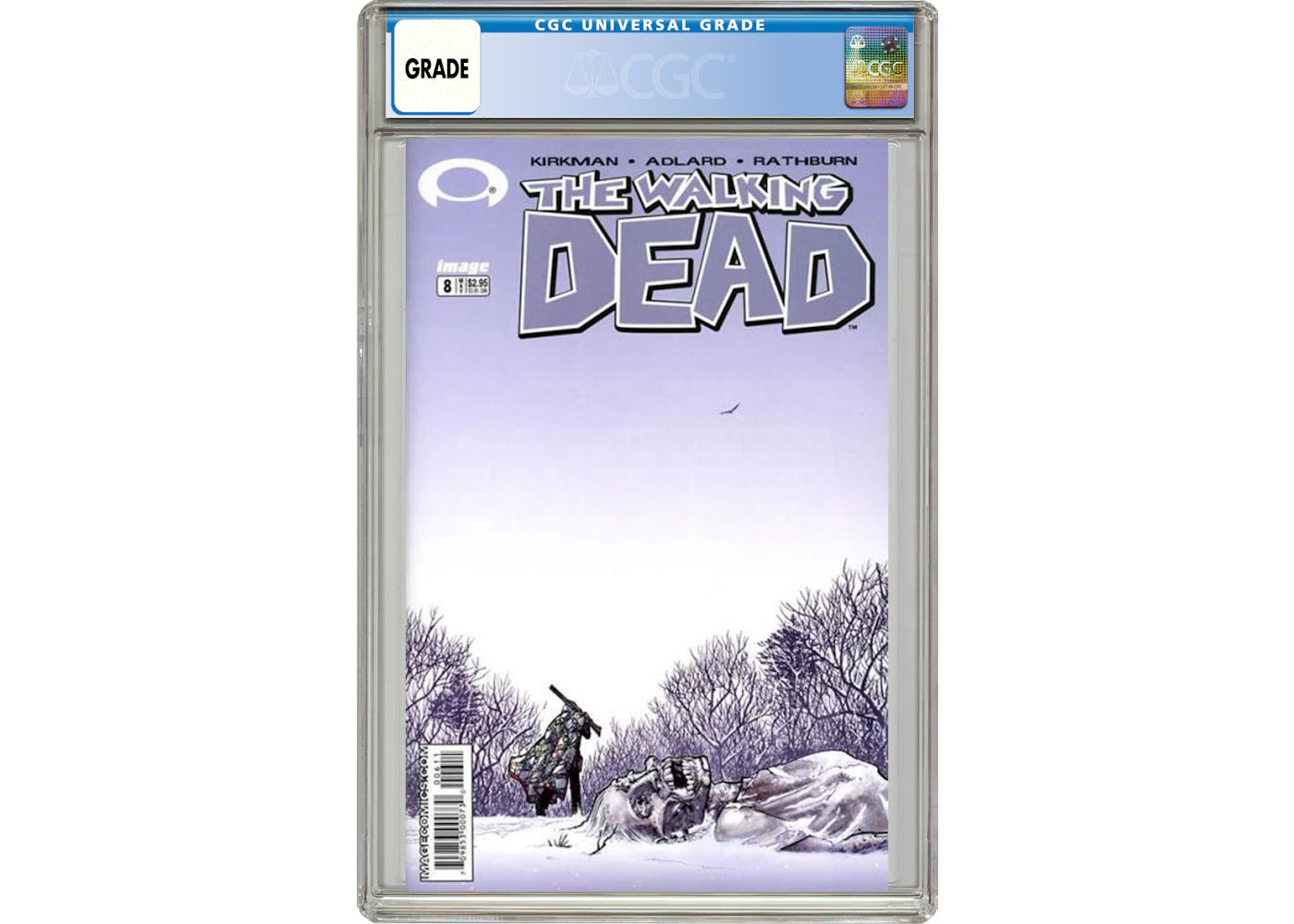 Image Walking Dead #8 Comic Book CGC Graded