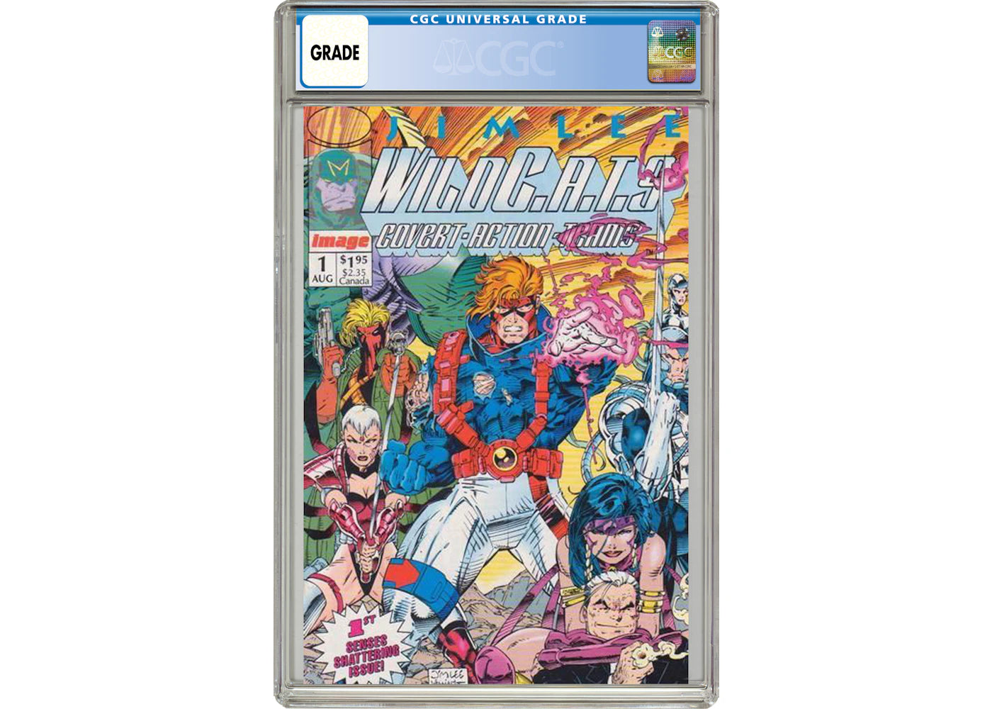 Image WildC.A.T.S: Covert Action Teams #1 Comic Book CGC Graded