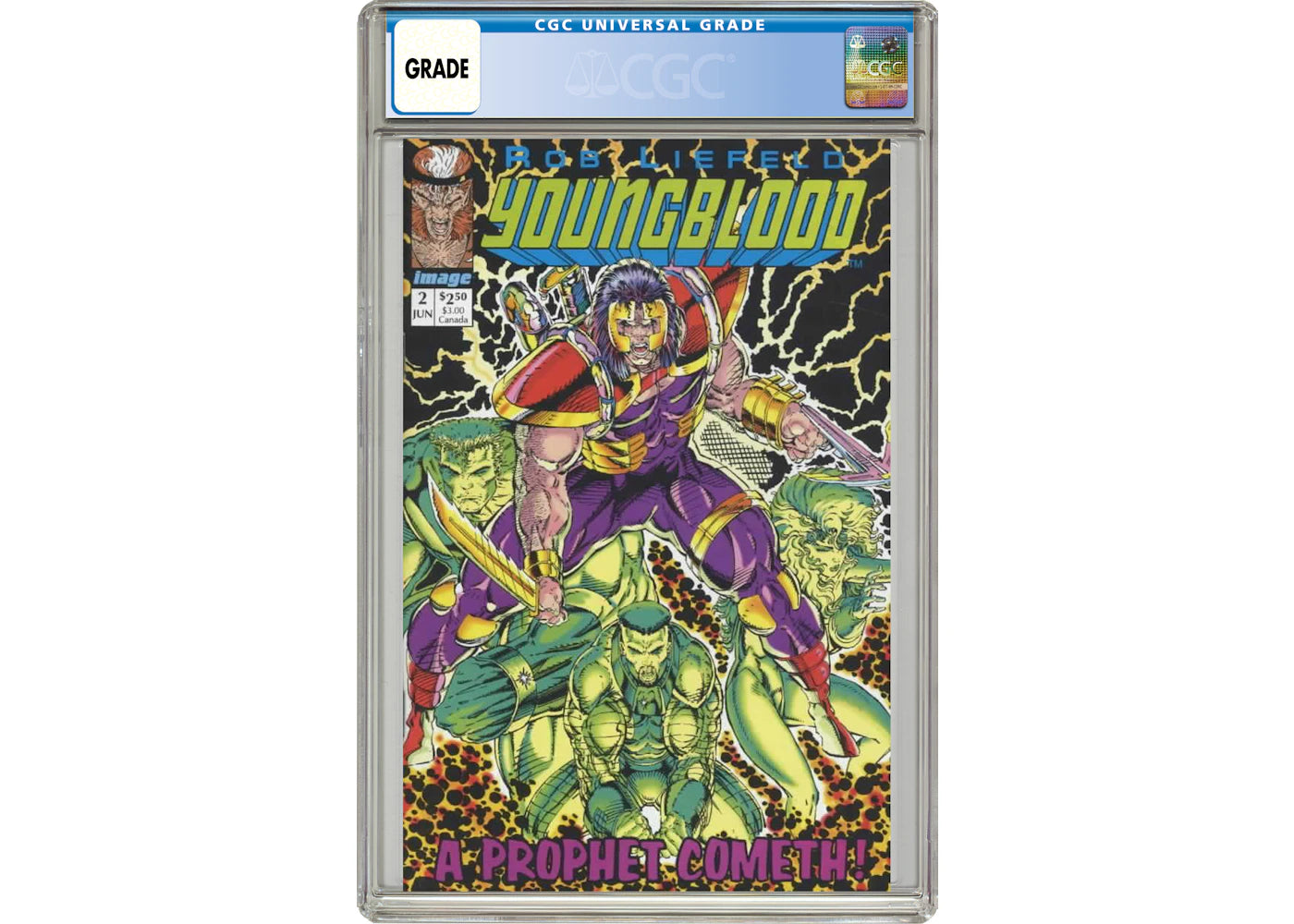 Image Youngblood (1992 1st Series) #2A Comic Book CGC Graded