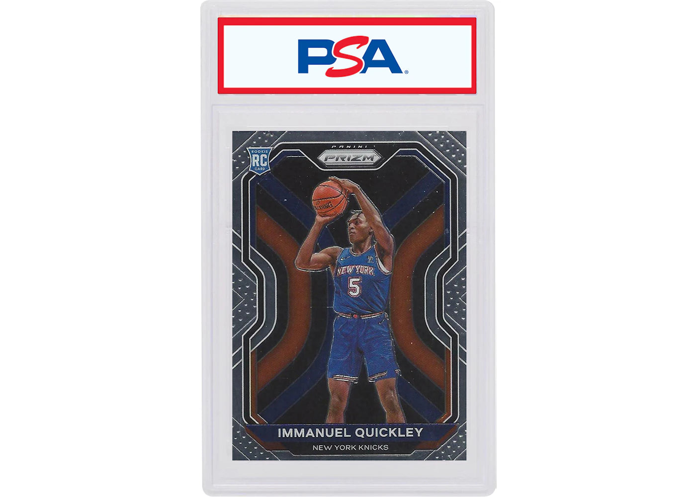 Immanuel Quickley 2020 Panini Prizm Rookie #296 (PSA or BGS Graded)