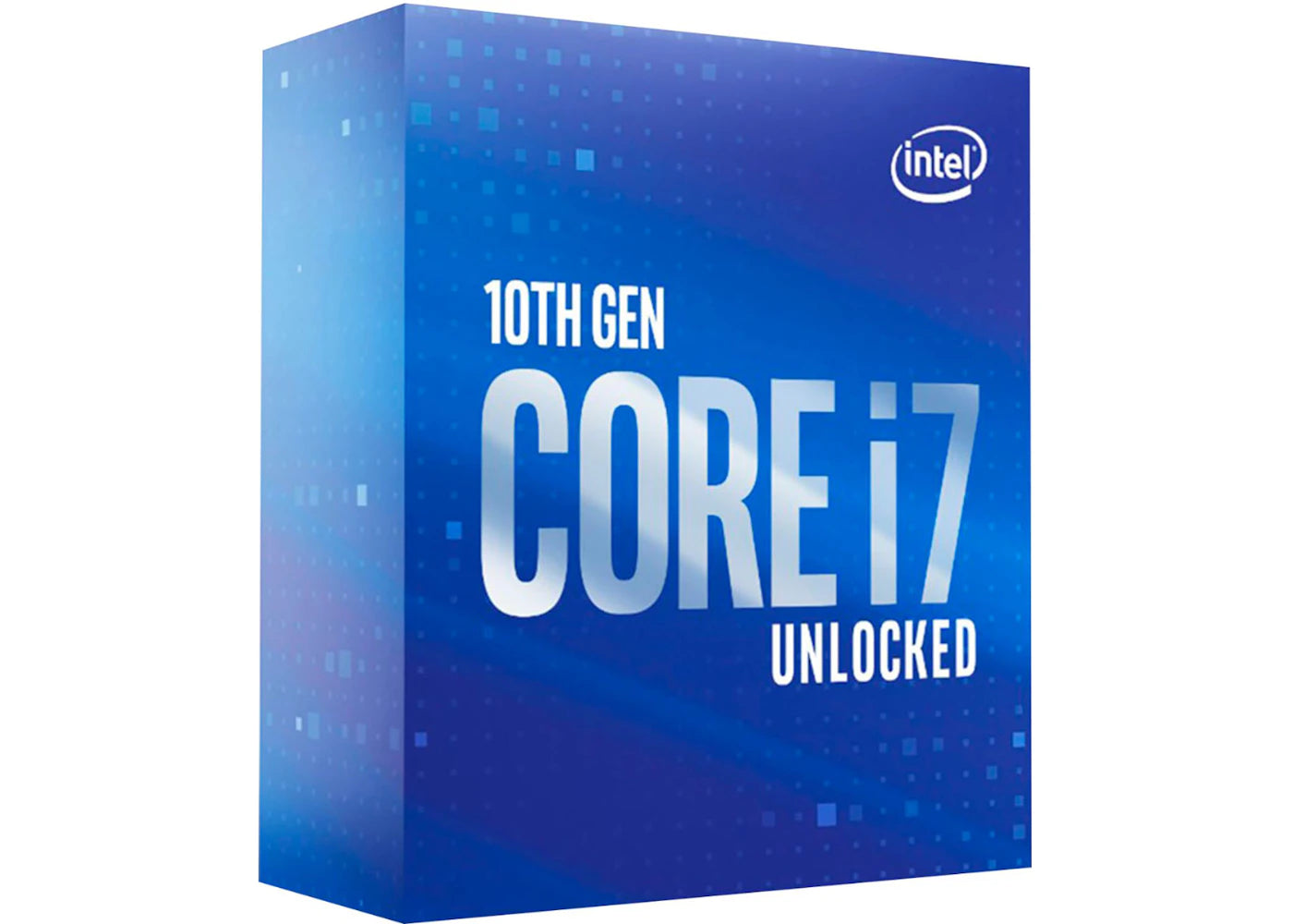 Intel Intel Core i7-10700K 10th Generation 8-Core, 16-Thread , 3.8 GHz (5.1 GHz Turbo) Socket LGA1200 Unlocked Desktop Processor BX8070110700K