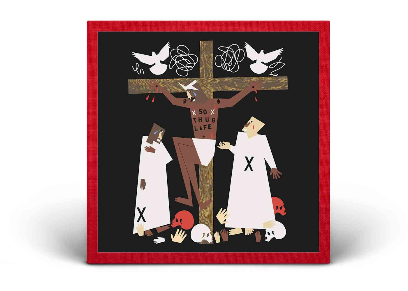 Interscope Records Makaveli - The Don Killuminati: The 7 Day Theory by Nina Chanel Abney Gallery Vinyl Record (Signed, Edition of 100)